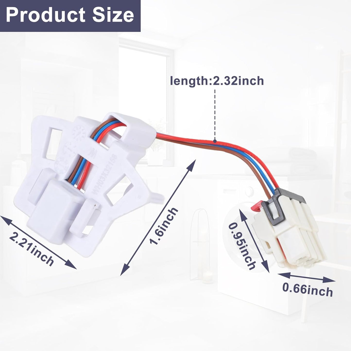 Washing Machine Speed Sensor Replacement WH03X32158 WH12X26330, Suitable for Various Models, Important Parts of Washing