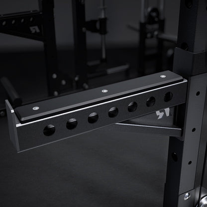 RitFit M2 Smith Machine with Cable Crossover System, 3D Functional Trainer & Power Cage, 16 Adjustment Holes, 6 Storage Pegs for Full-Body Home Gym(M2 Pro Black)