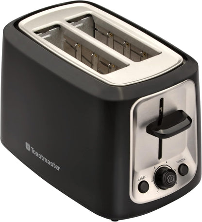 Toastmaster 2-Slice Cool Touch Toaster - Black with Stainless Accent