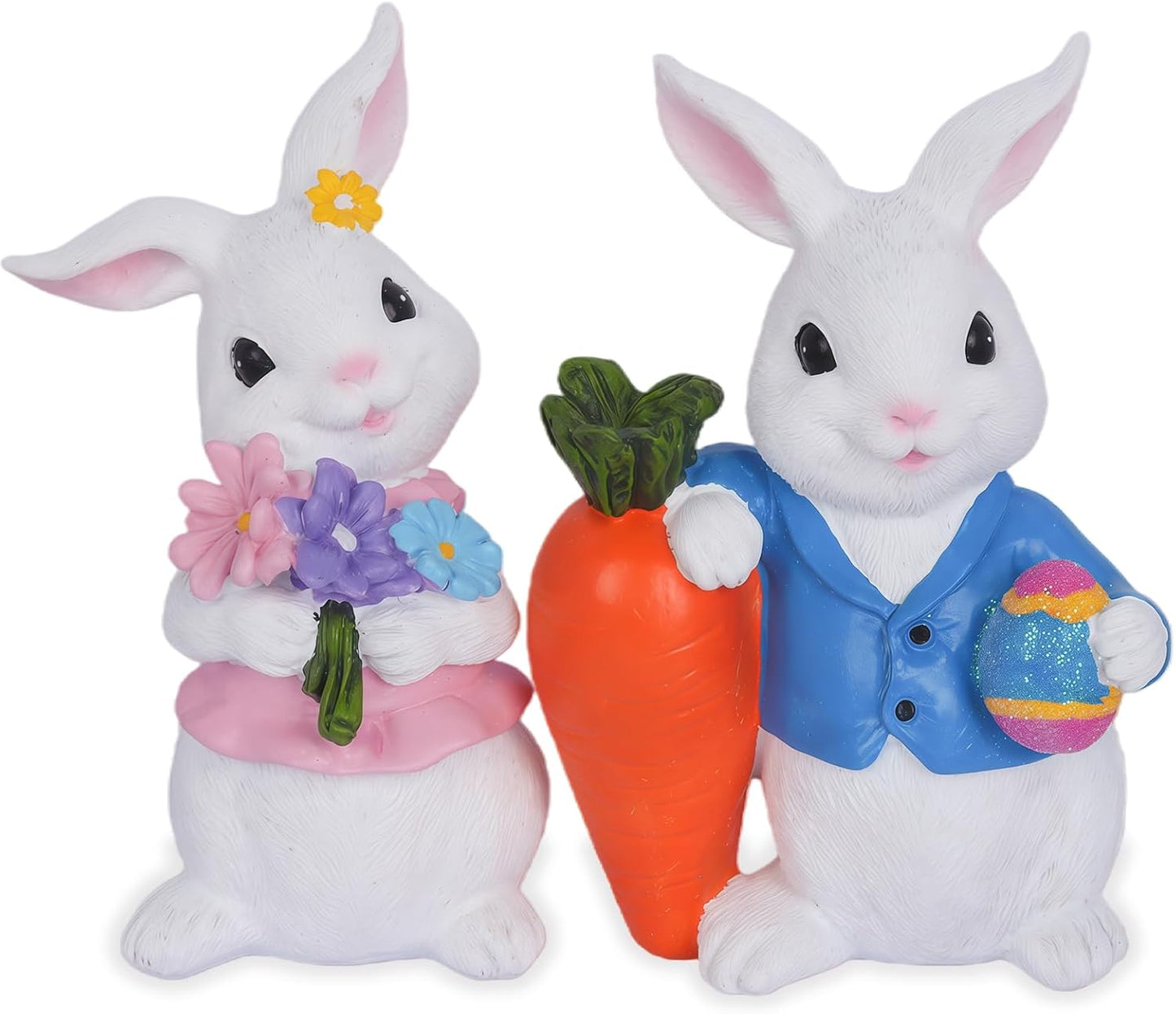 2 Easter Decorations PCS Spring Decor Easter Bunny Easter Decor Home Rabbit Mantle Easter Basket Stuffers Essentials
