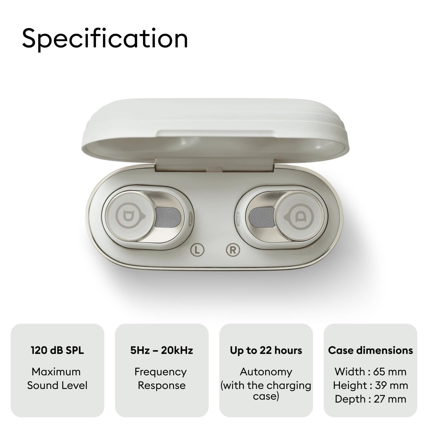 Devialet Gemini II - True Wireless Earbuds - for Daily Music & Commute Sound - Noise Cancellation - Comfort Fit (LP)