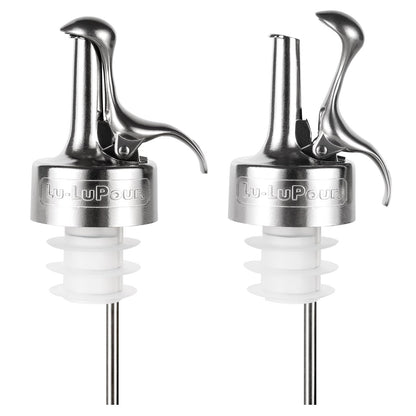 Wine Bottle Stopper, Wine Stopper & Pourer 2 in1, Champagne Stoppers, Bar Pour Bottles Reusable Wine Preserver, Suitable for Alcohol, Wine for Best Christmas and Birthday Gifts for Wine Lovers