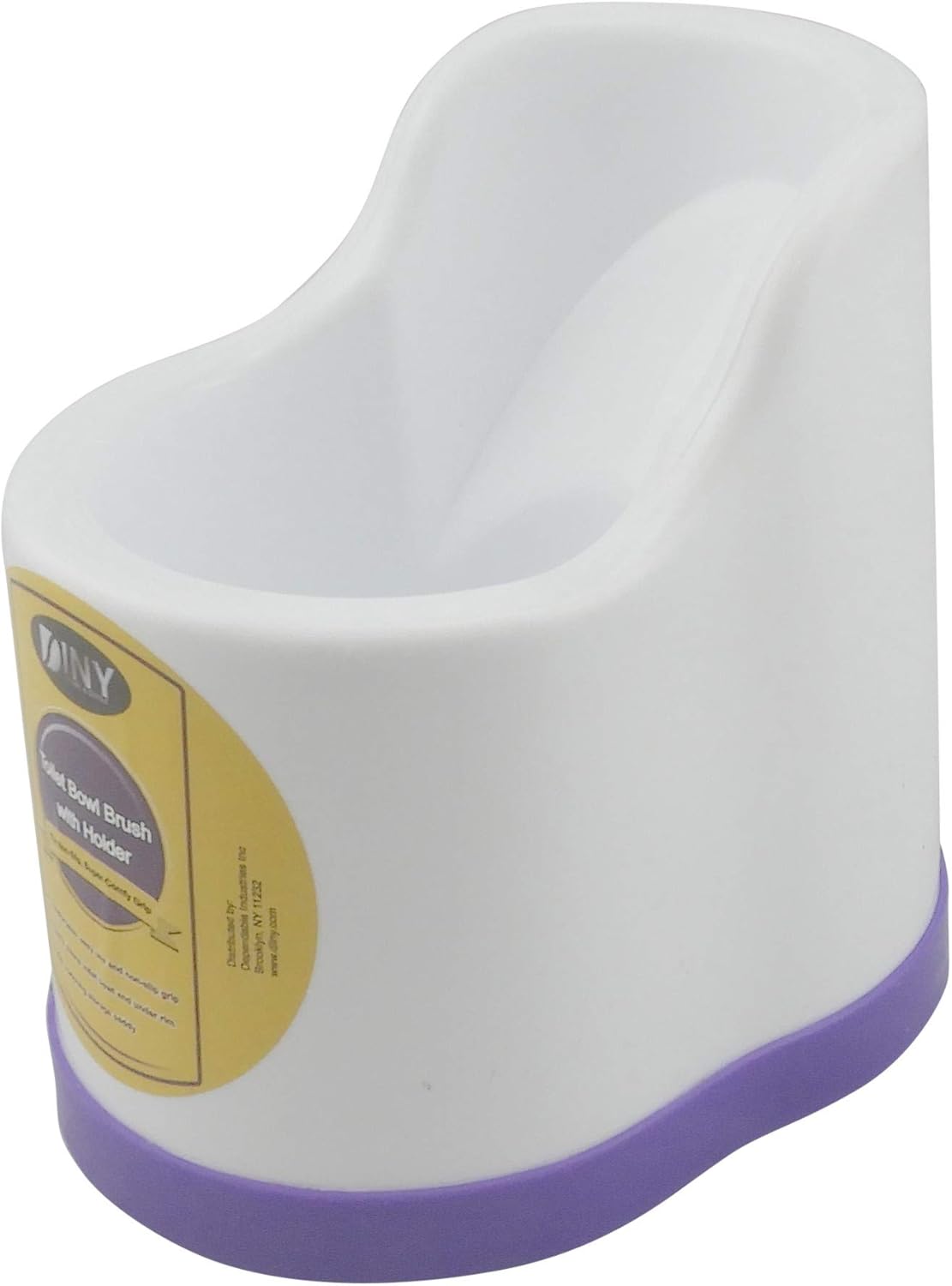 Home Products Toilet Bowl Cleaning System with Brush, Rim Cleaner, and Holder Set - Bathroom Storage Caddy