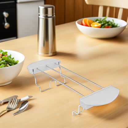 COLLBATH Toaster Warming Rack for Bread and Sandwiches Heat-Resistant Kitchen Accessory Adjustable Toast Holder for Toaster Oven for Grilling and Warming