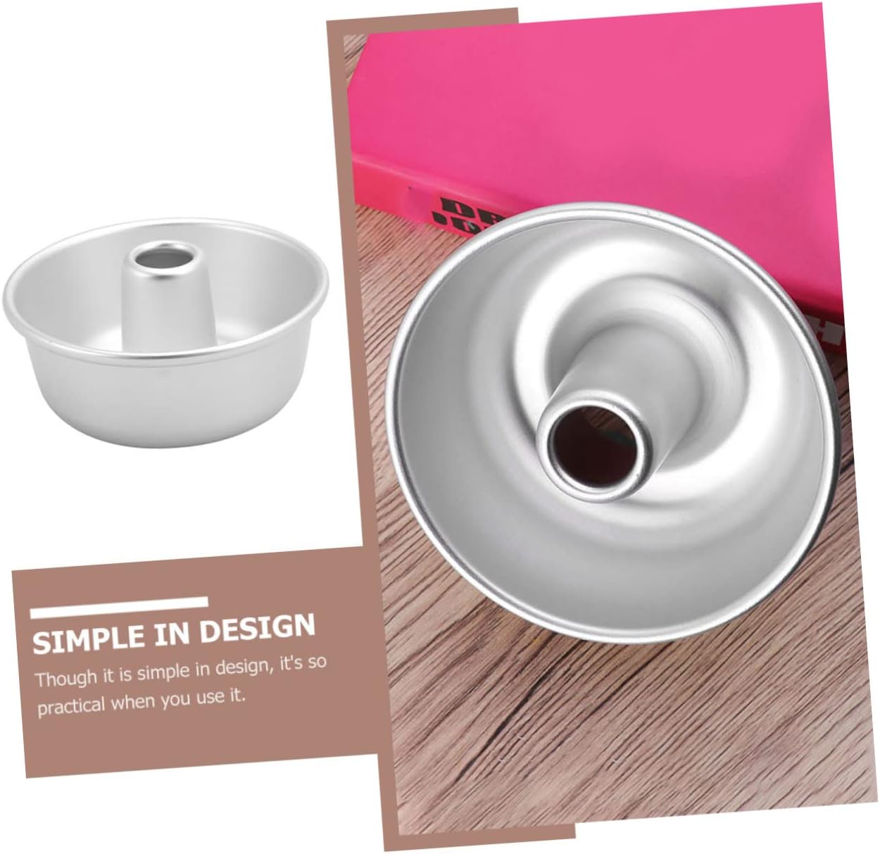 4pcs Donut Pan for Baking, Aluminum Alloy Donut Mold Cake Pan, Baking Tools for Muffins, Cupcakes