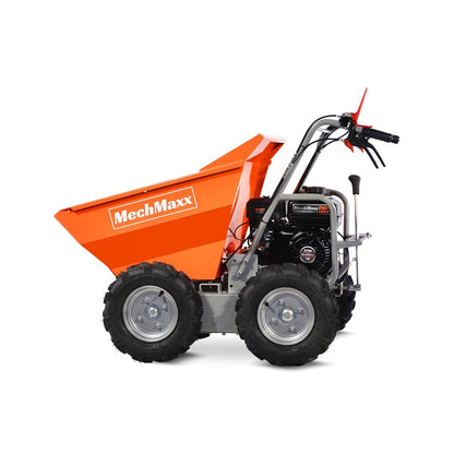 MechMaxx 660Lb Capacity 212cc 7HP Gas Powered Wheelbarrow Dumper Dump Cart,3F+1R Gearbox, T30