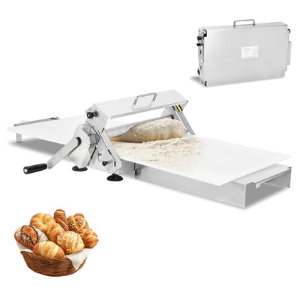 Folding Dough Sheeter (15.8"), Countertop Dough Sheeter (Upgrade15.8" Folding Dough Sheeter)
