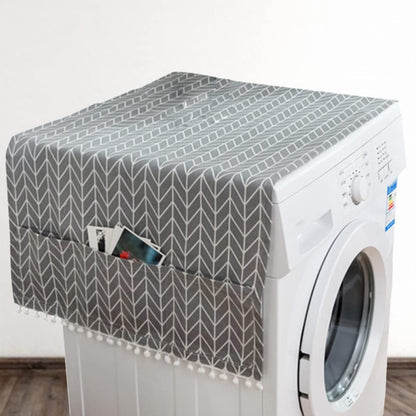 SEWACC Anti-Slip Refrigerator Cover - Fridge, Dryer, Washer Top Protector Mat, Washing Machine Sofa Cover