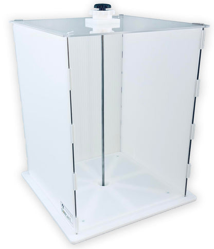 CAKESAFE Reusable Mini/Tall Cake Transporter, Clear Plastic Cake Carrier (14" W x 22" H)