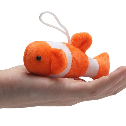 25 Pack Mini Ocean Animal Plush Toys,Sea Creatures Stuffed Toy for Kid Party Favor,Small Keychain Decoration for Christmas Tree,Goody Bag Fillers,Stocking Stuffers,Easter Eggs Fillers,Dog Cat