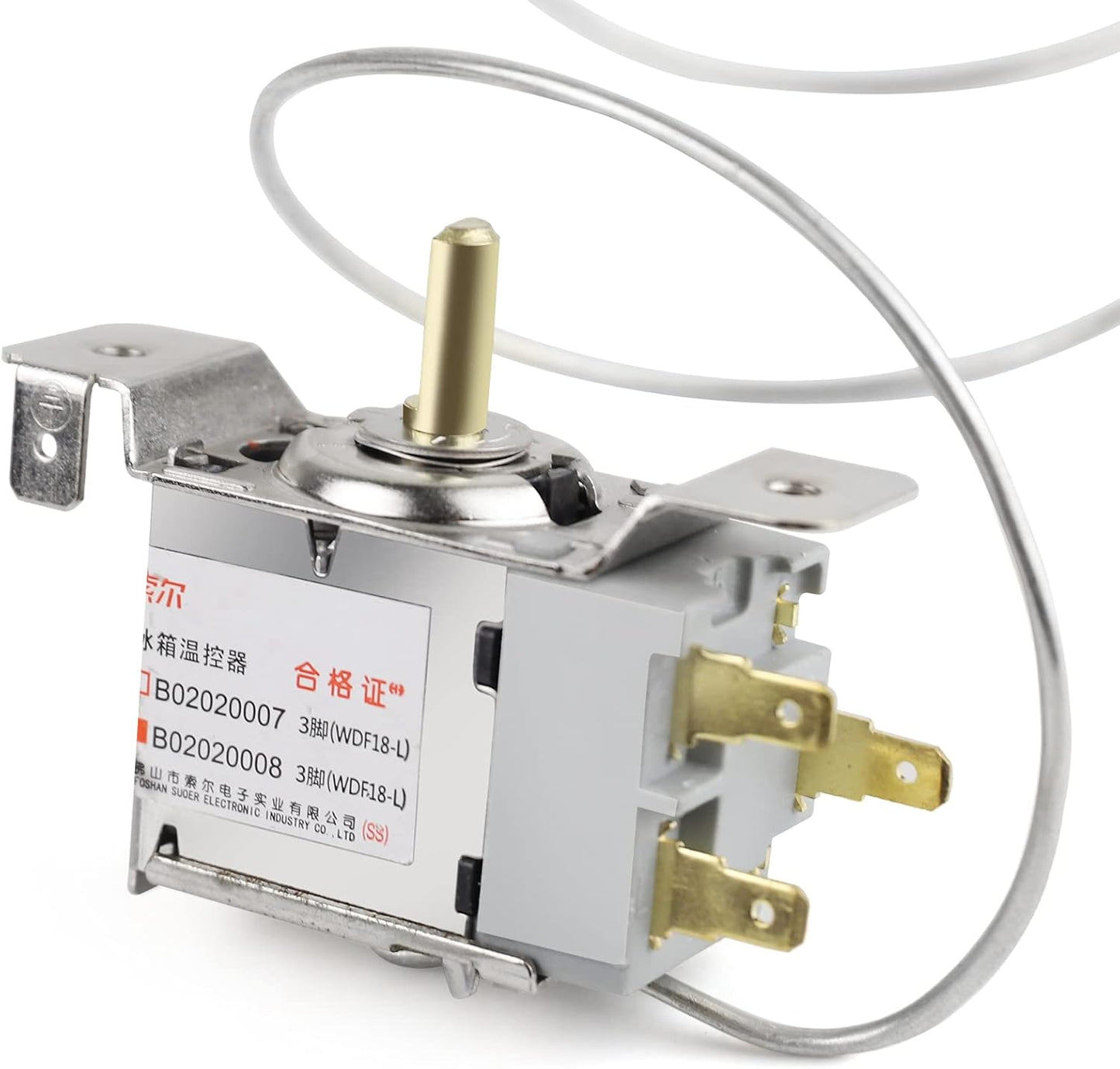 Mini Fridge Thermostat Controller, Universal Freezer Refrigerator (3 pin WDF 18gl B02020008, AC 220V 6A)