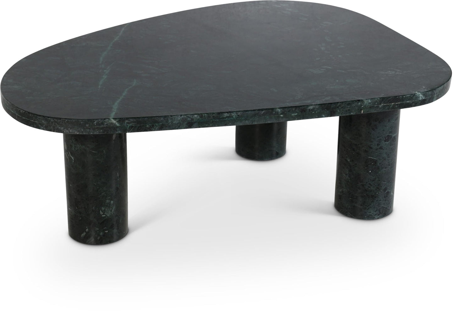 Meridian Furniture Messina Green Genuine Marble Coffee Table