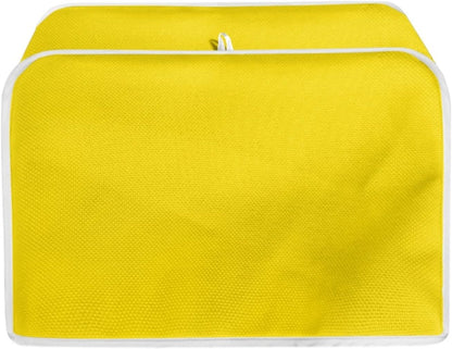Yellow Toaster Dust Cover, Mini Kitchen Appliance Protector, 4 Slice Toaster Cover for Home Decor Gifts