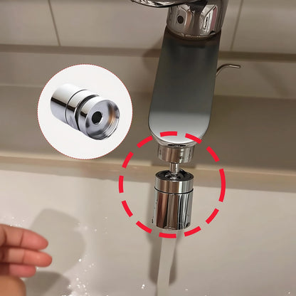 360° Swivel Kitchen & Bathroom Faucet Aerator, Solid Brass Aerator For Sink Faucet, Sink Sprayer Attachment,Fits 15/16'' Male & 55/64'' Female Thread(2 Sets)