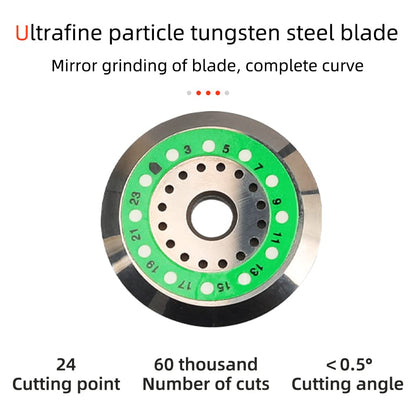 Fiber Cleaver Tool Cable Cutting Knife FTTH Fiber Optic Cables Knife Tools Cutter High Precision Cleavers 24 Surface Blade HS-30 Golden