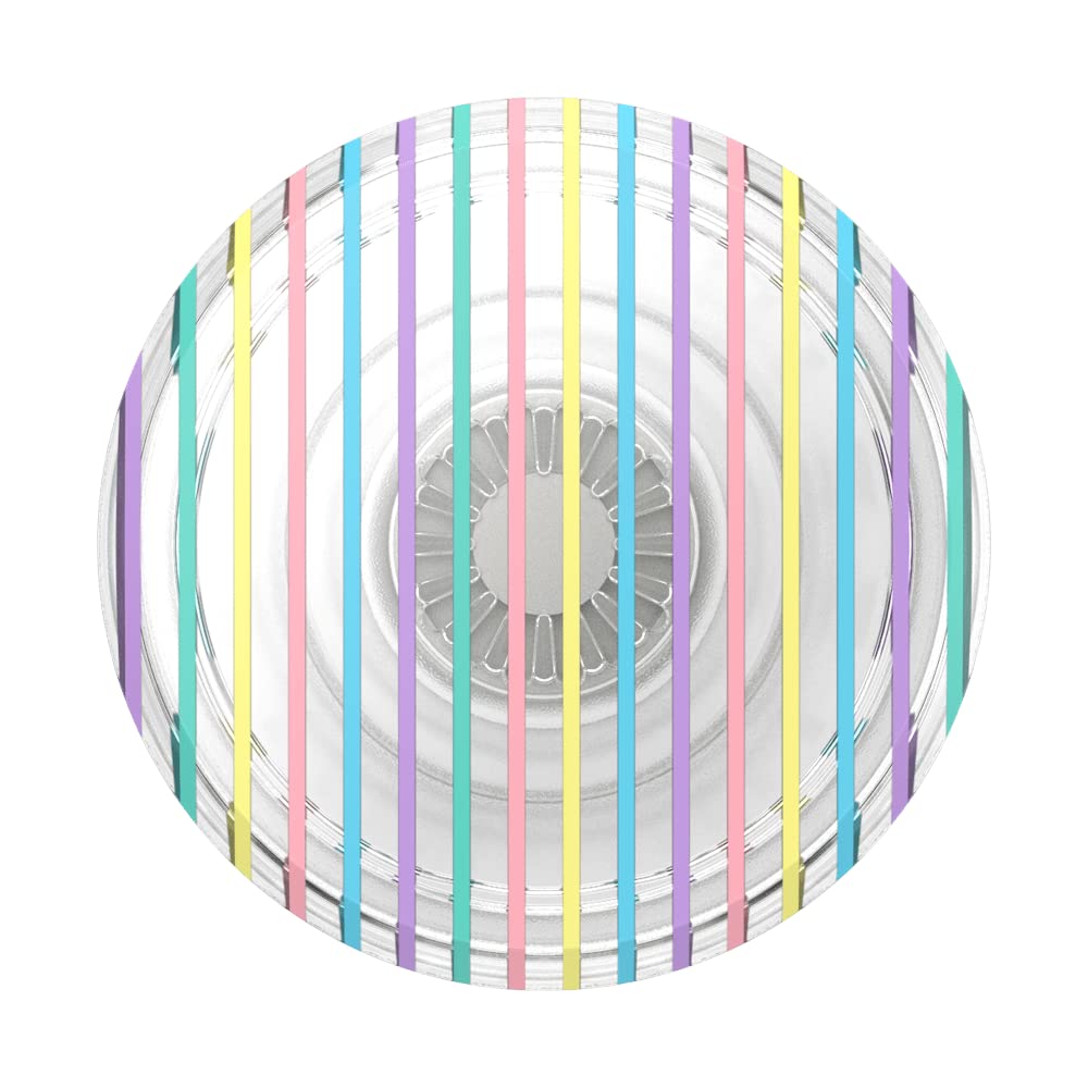 PopSockets Phone Grip for MagSafe with Kickstand, Magnetic Stand, Swappable Top, Secure Hold for iPhone MagSafe Cases, Phone & Tablet Grip - Clear