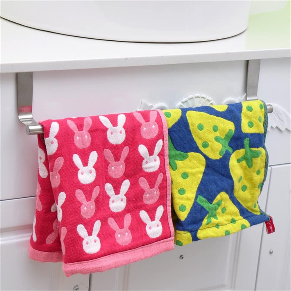 Stainless Steel Towel Rack, Bathroom Towel Holder Stand, Wall Mounted Organizer Shelf for Kitchen Towels (1 pcs)