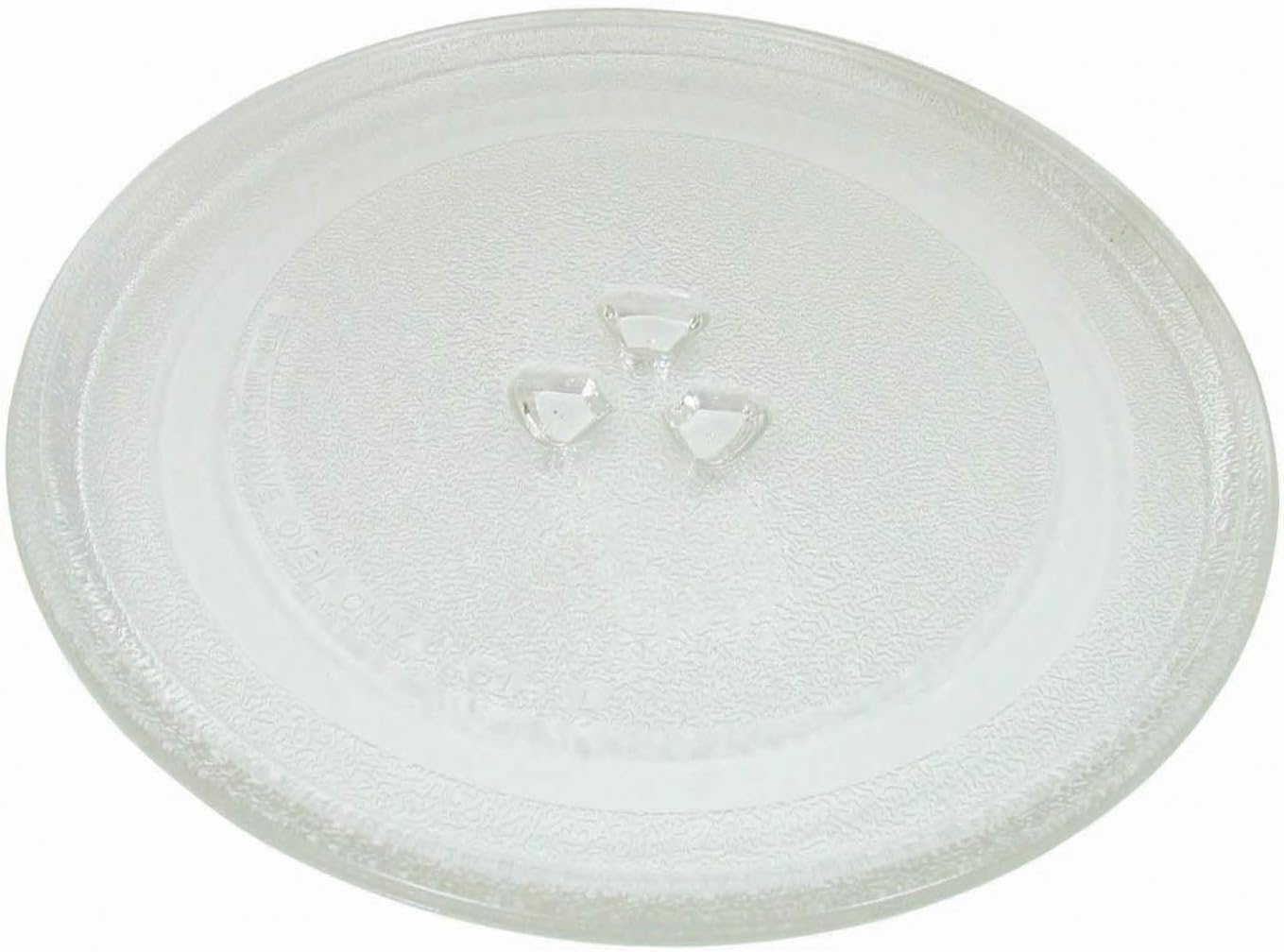 Microwave Glass Turntable Plate 9.5" or 245mm, Designed to Fit Various Models