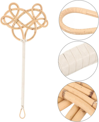 GANAZONO Rattan Cotton Quilt Home Dust Remover Cleaning Tool for Comforter and Blanket Dust Collection, Household