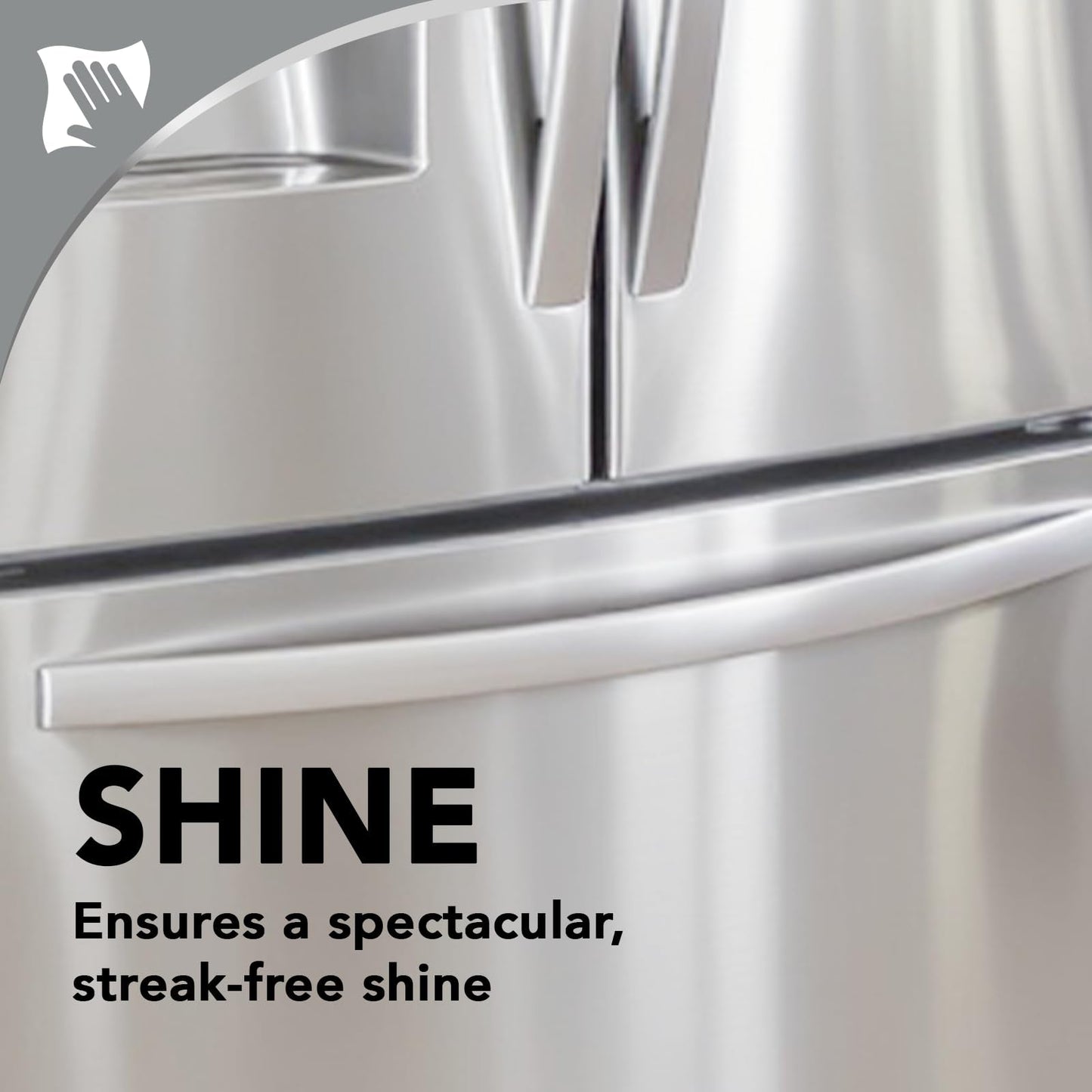 Weiman Stainless Steel Cleaner & Polish Kit, 3 Piece - Spray, Wipes & Cloth, Anti-Fingerprint, Removes Grease, Water Spots, Streaks & Residue, Polishing Cleaner Safe for Appliances, Sinks & Grills