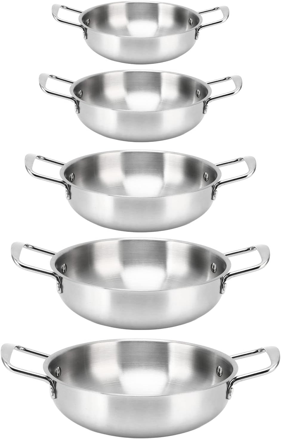 Korea Noodle Pot, Fast Heating Stainless Steel Ramen Cooking Stockpot, Binaural Pasta Pots for Soup and Porridge