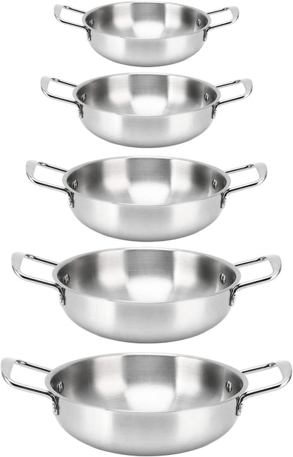 Korea Noodle Pot, Fast Heating Stainless Steel Ramen Cooking Stockpot, Binaural Pasta Pots for Soup and Porridge