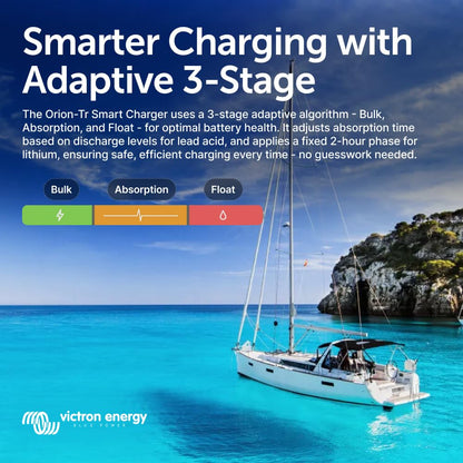 Victron Energy Orion-Tr Smart DC to DC Charger (Bluetooth) - 24/12-Volt 30 amp 360-Watt - Battery Charger for Dual Battery Systems - Isolated