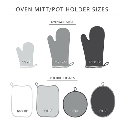 KITCHENAID Ribbed Soft Silicone Oven Mitt 2-Pack Set, 7.5"x13", Charcoal Grey