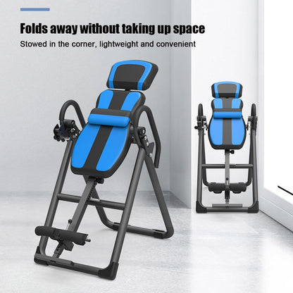 RIEJIN Premium Inversion Table with Removable Head Pillow & Lumbar Support Pad, Heavy Duty - up to 330 lbs