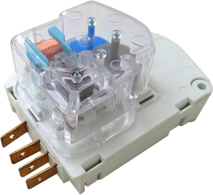 Refrigerator Defrost Timer Replacement for Frigidaire & Kenmore, Models 215267800, 215846605