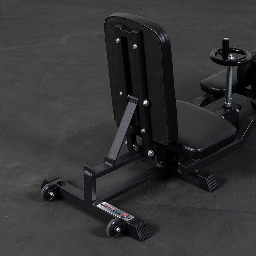Titan Fitness Leg Stretcher Machine, Up to 180 Degree Leg Split Flexibility Training, Rated 330 LB Capacity, Adduction Leg Stretching Machine, Stretch Equipment for Flexibility and Hip Mobility