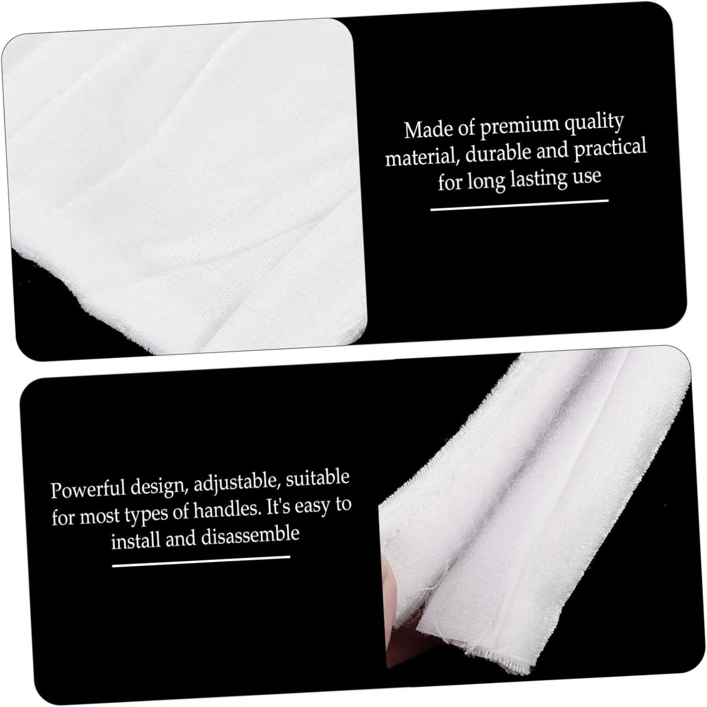 2pcs Microwave Handle Covers, Door Handle Protector Cloth Covers, Golden Velvet for Refrigerator and Dishwasher