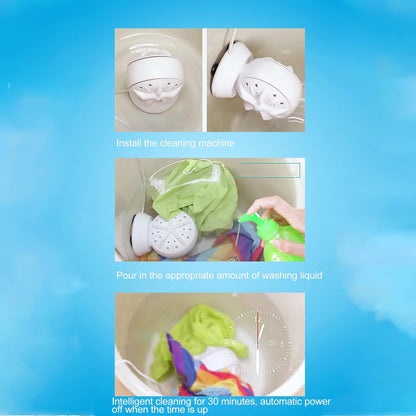 Portable Mini USB Washing Machine for Small Clothes, Underwear, Baby Clothes with Double Washing Power for Travel