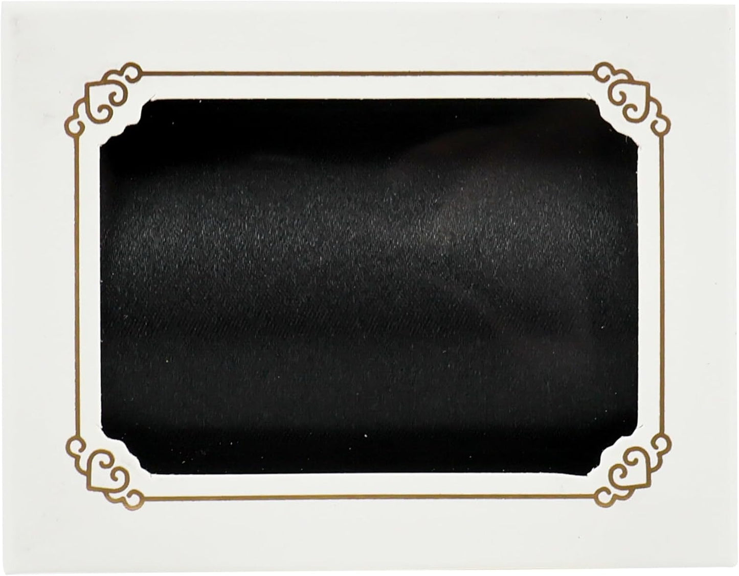 MEEDEE Black Satin Ribbon - Luxurious Double-Faced 3 Inch Wide | 10 Yards for Christmas & Halloween Decor