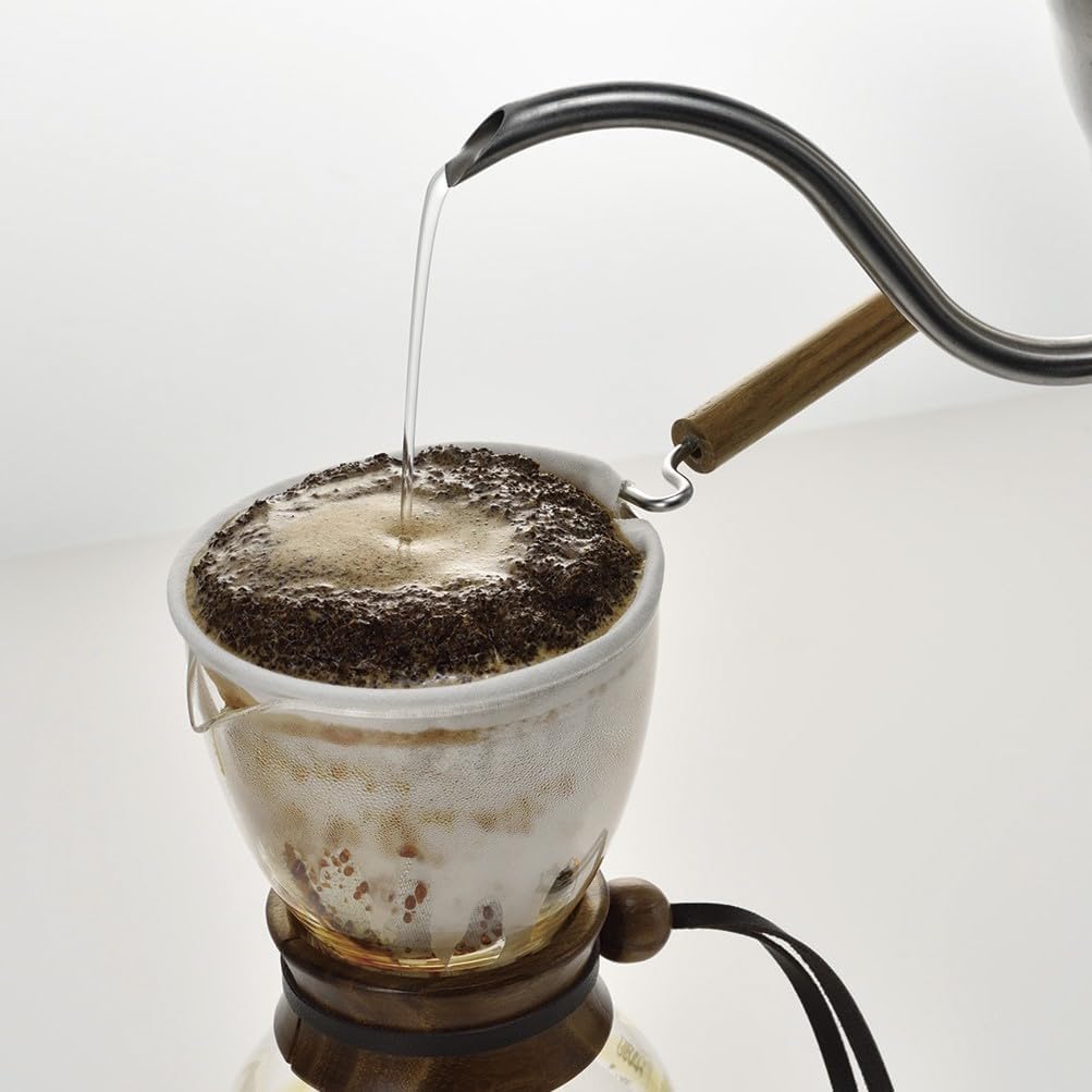 Hario Woodneck Drip Pot, 240ml, Acacia Wood
