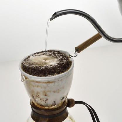 Hario Woodneck Drip Pot, 240ml, Acacia Wood