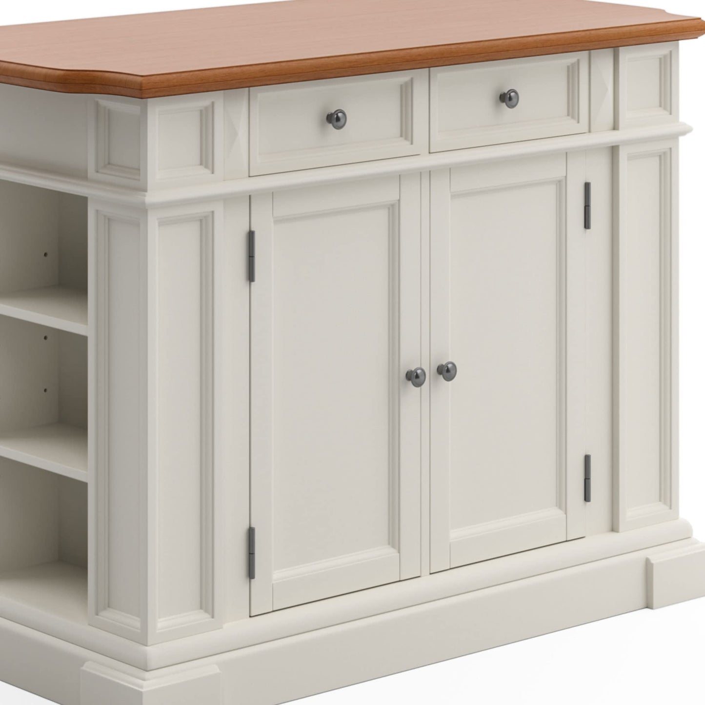 homestyles Americana Off-White Kitchen Island
