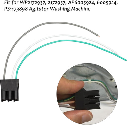 Lid Switch Connector Wire Harness for WP2172937, 2172937, AP6005924, 6005924, PS1173898