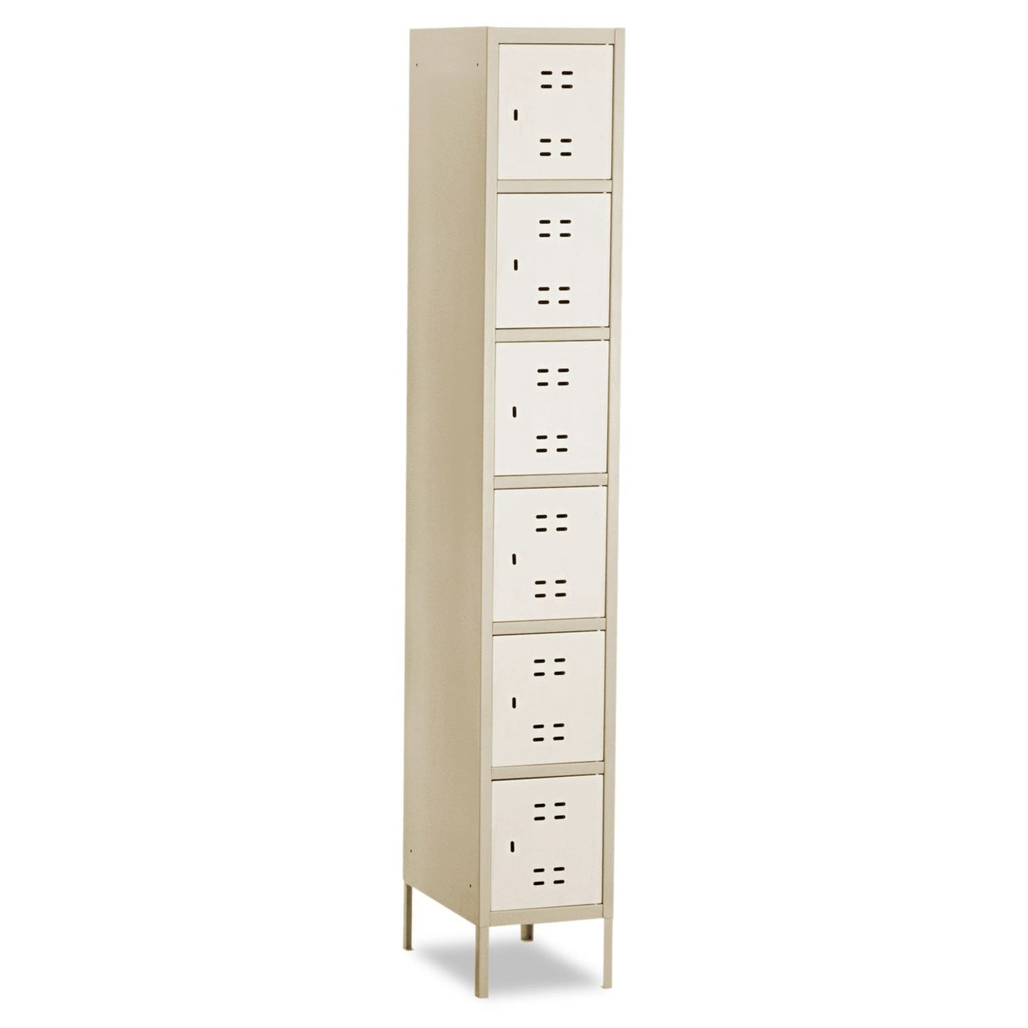 Safco Products 5524TN Six Tier Box Locker, Tan