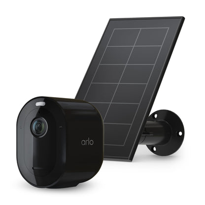 Arlo Pro 5S Spotlight Security Camera 2K HDR | Outdoor | Wireless | Dual-Band Wi-Fi Connects to Strongest Network |12X Zoom, 2-Way Audio, Siren, Color Night Vision,Live Stream(White, 4 Cameras)