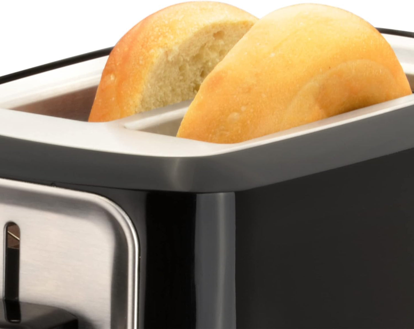 Toastmaster 2-Slice Cool Touch Toaster - Black with Stainless Accent