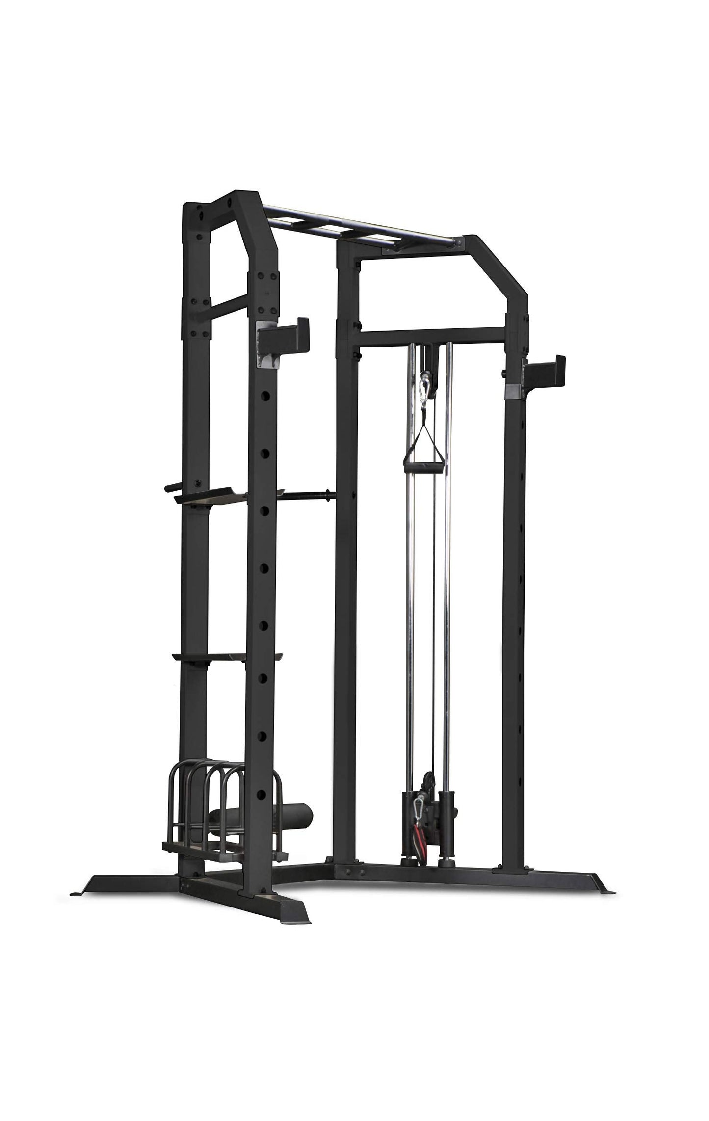 Marcy Olympic Strength Training Power Tower, Cage with Pulley Home Gym System SM-3551AMZ
