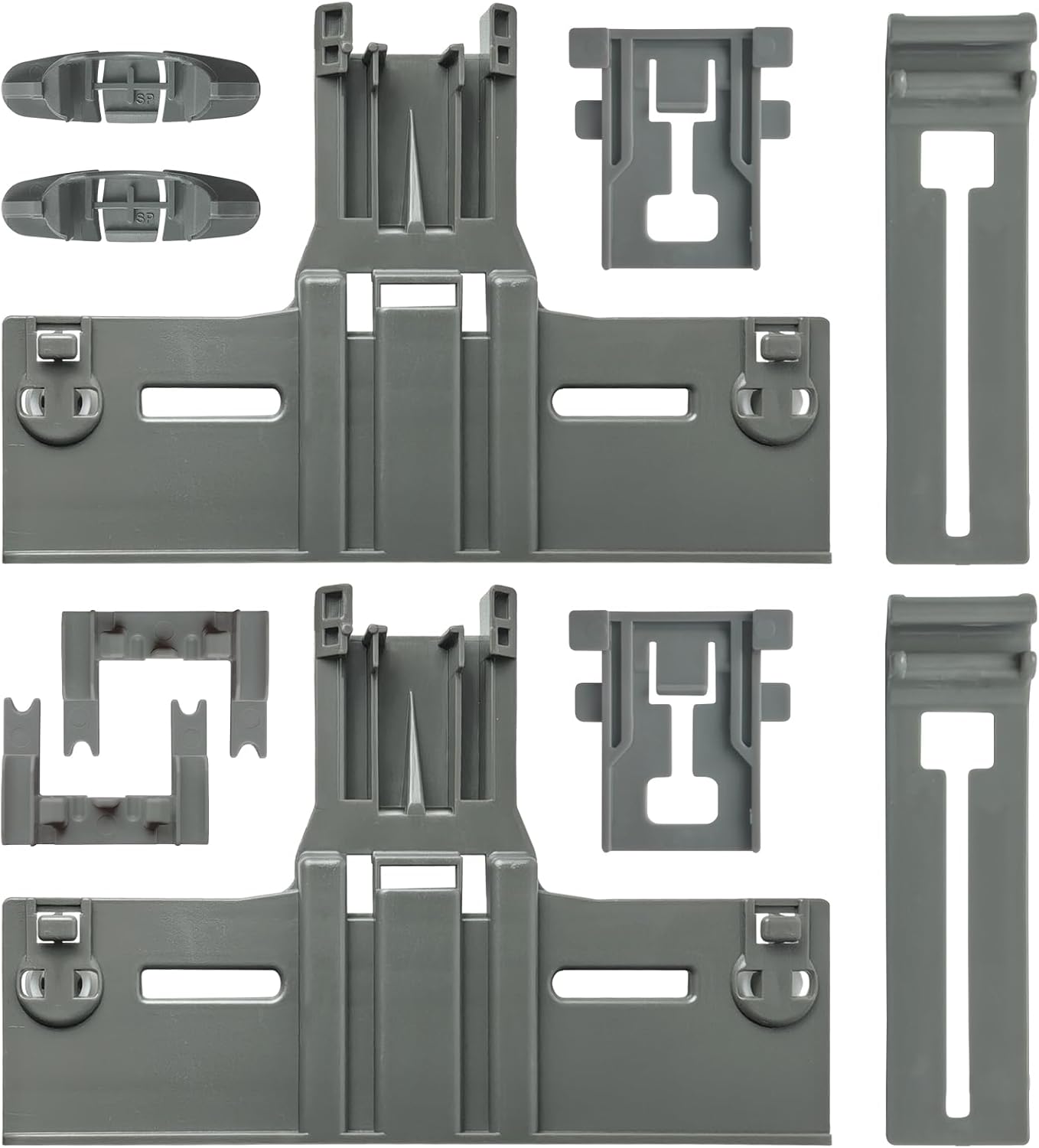 UPGRADED W10350376 Dishwasher Top Rack Adjuster Parts for Kitchenaid Whirlpool Kenmore Dishwasher Repair