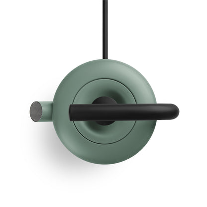 Fellow Clyde Electric Kettle - 1.5 Liter Capacity - Modern Twist On Stovetop Design, All-Purpose, Stainless Steel - Warm Water for Ramen, Oatmeal, Tea, Coffee & more - Large Capacity - Smoke Green