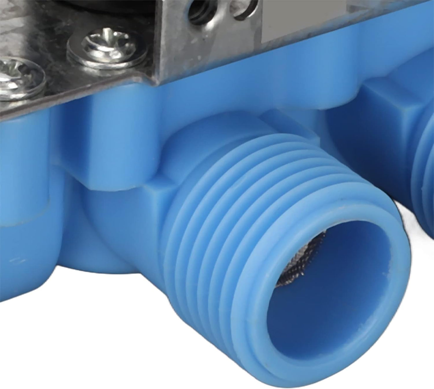 PP Double Head Water Inlet Valve Replacement Accessories for Washing Machine (110-120V)