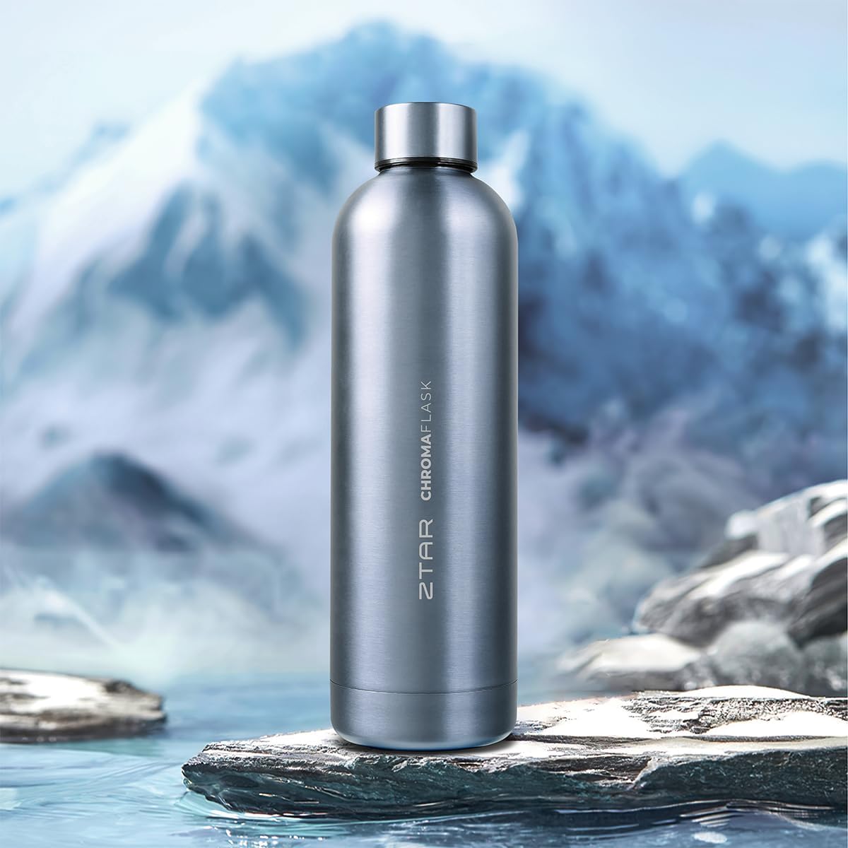 25oz (750ml) ZTAR Chroma Flask Insulated Stainless Steel Water Bottle Leak-Proof, Keeps Drinks cool or warm