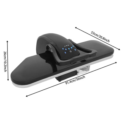 36" Intelligent Steam Press, 1600W 110V Large Digital Steam Press Professional Commercial Iron w/Touch Screen & Voice Prompts, 5 Fabric Functions and Overheating Protection for Clothes Sheets Fabrics
