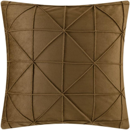 18x18 Inch JWH Stripes Velvet Throw Pillow Cover Decorative Geometric Accent Case Soft Pillowcase Plush Cushion for Bed