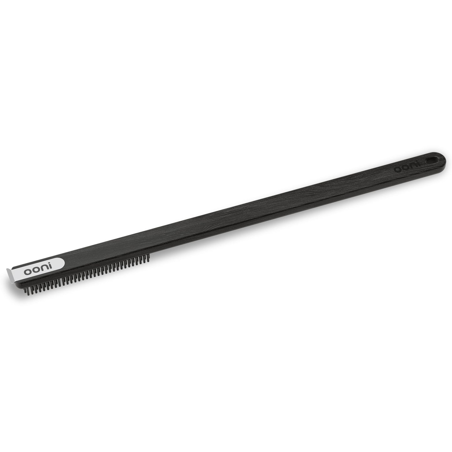 Ooni Wire Brush & Scraper – BBQ and Pizza Stone Cleaner, Grill Cleaner, Outdoor Cooking Tools, Barbecue Utensils - Long Handle