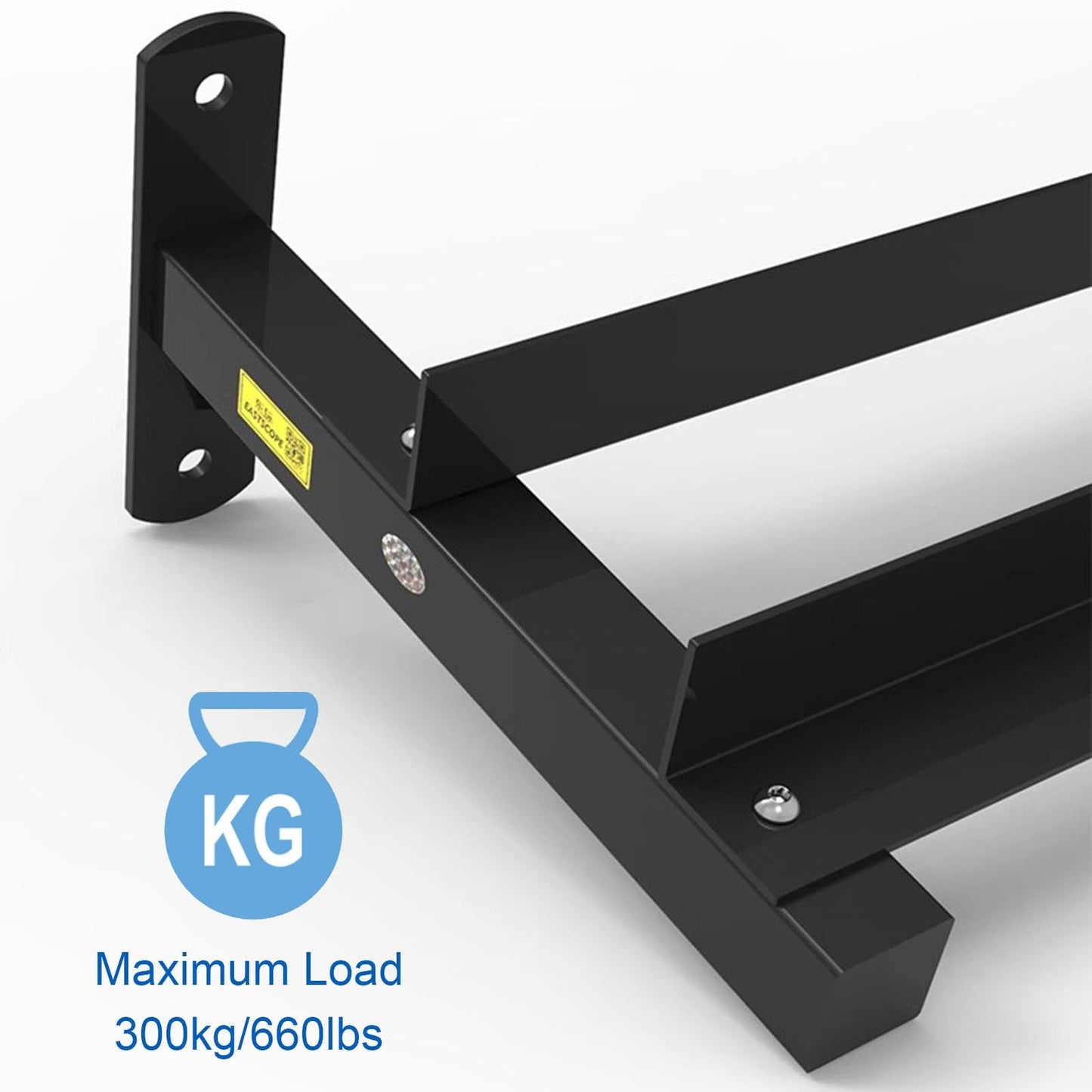 UYCVT Adjustable Dumbbell Display Rack Only, Black Weight Storage Organizer Holder, Commercial Retail Store Fitness Room Studio Use